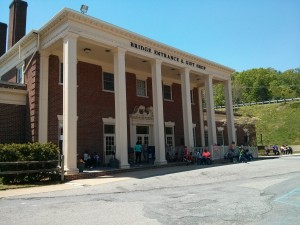 Rockbridge County could lose 35 percent of its tax revenue from Natural Bridge when the gift shop (above) is turned over to the state.