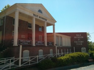 The Wax Museum and Factory Tours attraction will close on Sept. 8. A Virginia history museum could replace the wax figures, said Clarke.