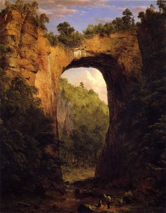 Frederick Edwin Church's Natural Bridge, 1852