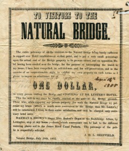 Admission in 1855 was only $1 per person. In 2013, that number climbed to $21.